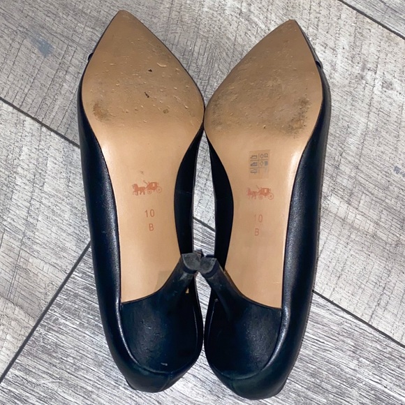 Coach Black Heels - Picture 4 of 5